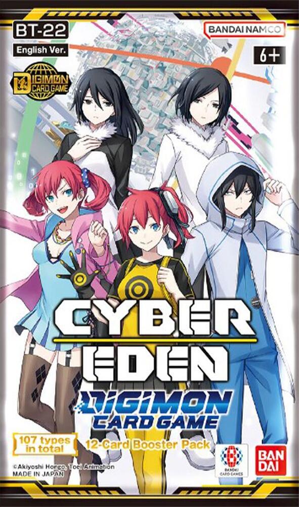 Digimon Card Game: Cyber Eden Booster Pack