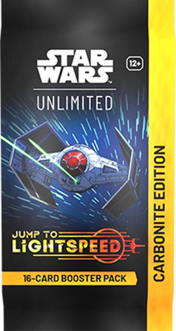 Star Wars Unlimited: Jump to Lightspeed Carbonite Edition - Booster Pack