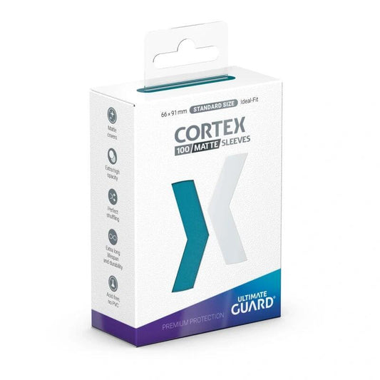 Ultimate Guard - Cortex 100ct Standard Size Matte Sleeves: Petrol