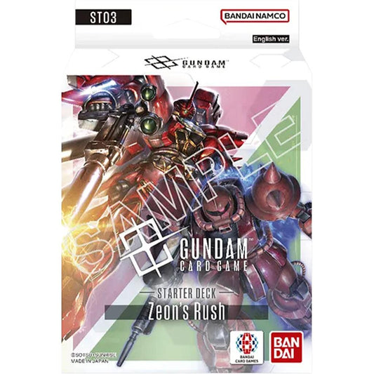 Starter Deck 03: Zeon's Rush