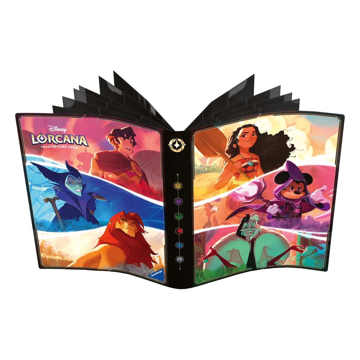 Disney Lorcana TCG: Lorebook Card Portfolio - Shimmering Skies
