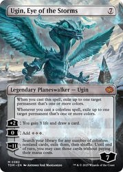 Ugin, Eye of the Storms (Borderless) (Back)