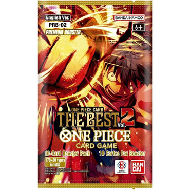 One Piece Card Game Premium Booster: One Piece Card The Best Vol. 2 PRB-02 Booster Pack,