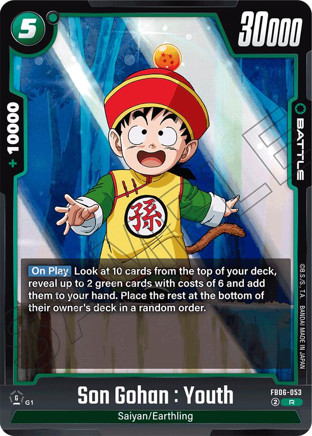 Son Gohan : Youth [Rivals Clash]