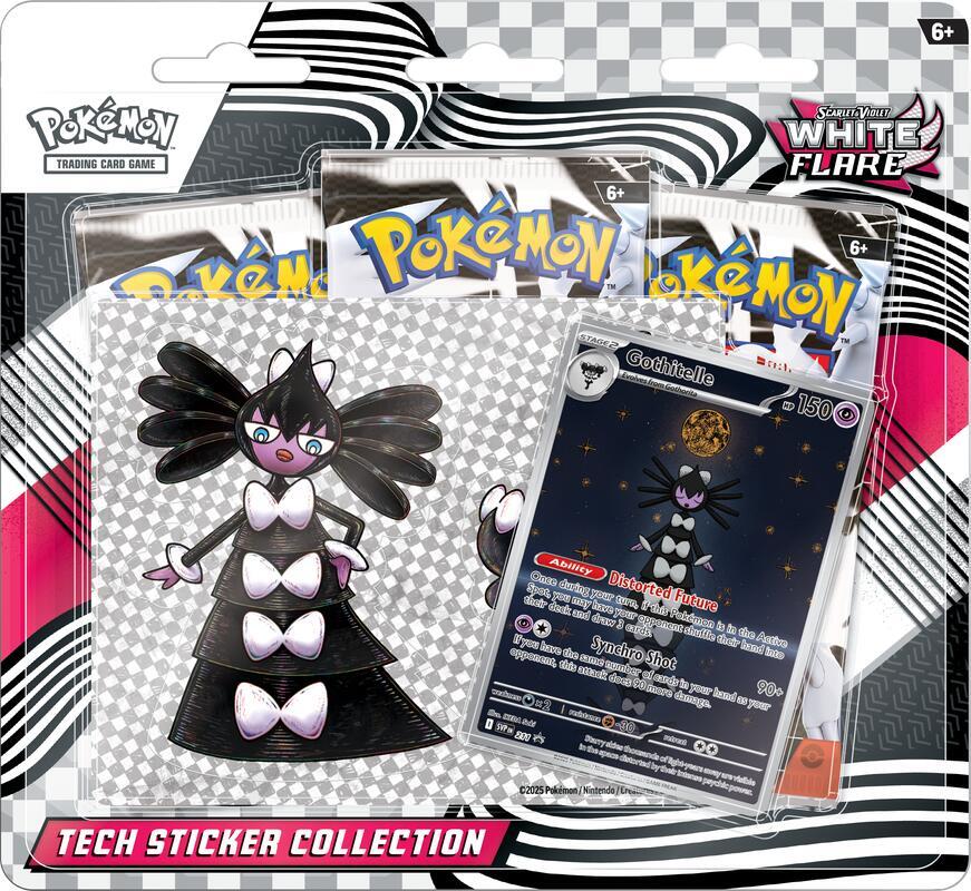 Pokemon TCG: White Flare Tech Sticker Collection