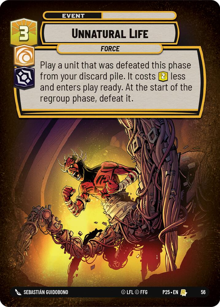 Unnatural Life (56) (56) [Store Showdown Promos]