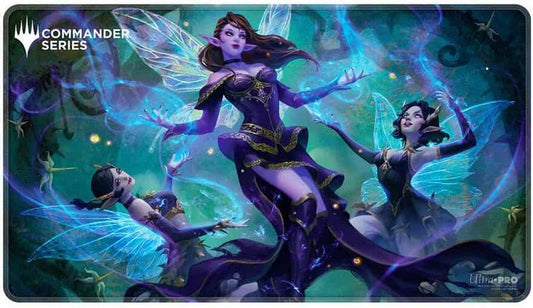 Commander Series 8 (Fan Vote 3) Stitched Edge Playmat for Magic: The Gathering - Alela - Ultra Pro Playmats