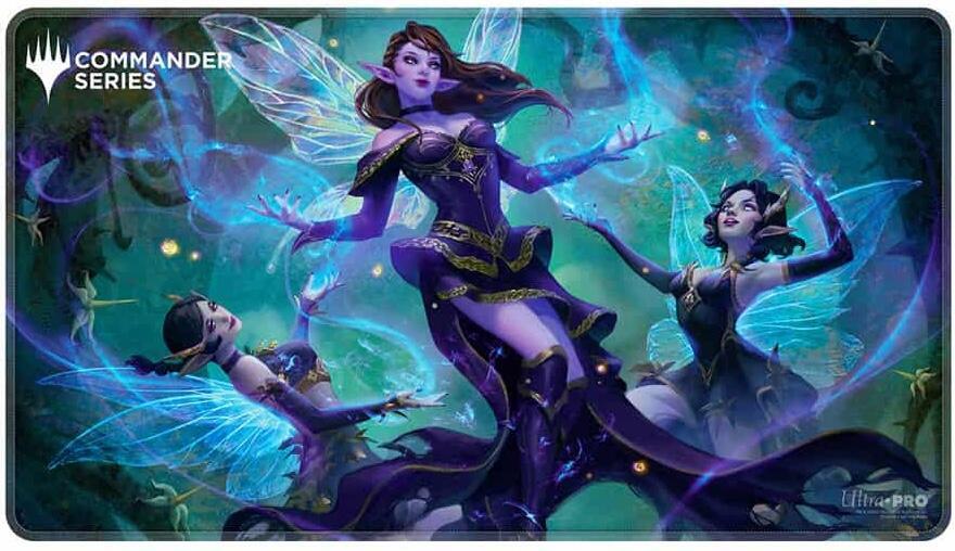 Commander Series 8 (Fan Vote 3) Stitched Edge Playmat for Magic: The Gathering - Alela - Ultra Pro Playmats
