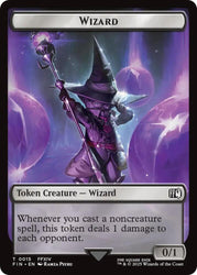 Bird (0017) // Wizard (0015) Double-Sided Token (Back)