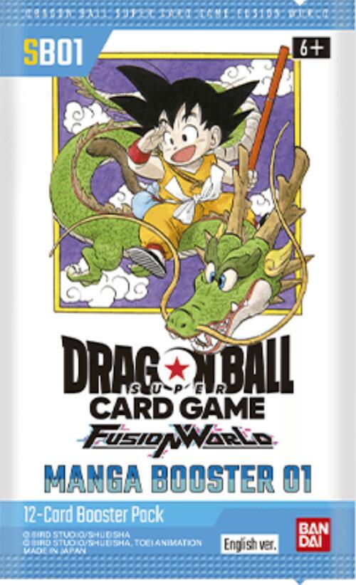 DBS Fusion World: Manga Booster 01 Booster Pack