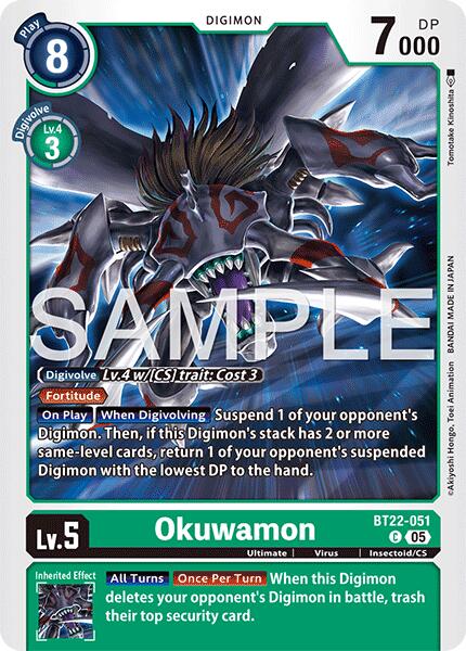 Okuwamon [BT22-051] [Cyber Eden]