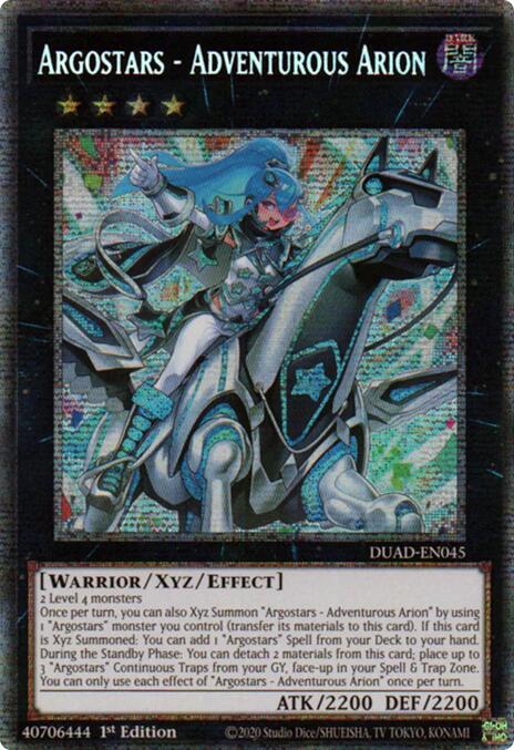 Argostars - Adventurous Arion (Starlight Rare)