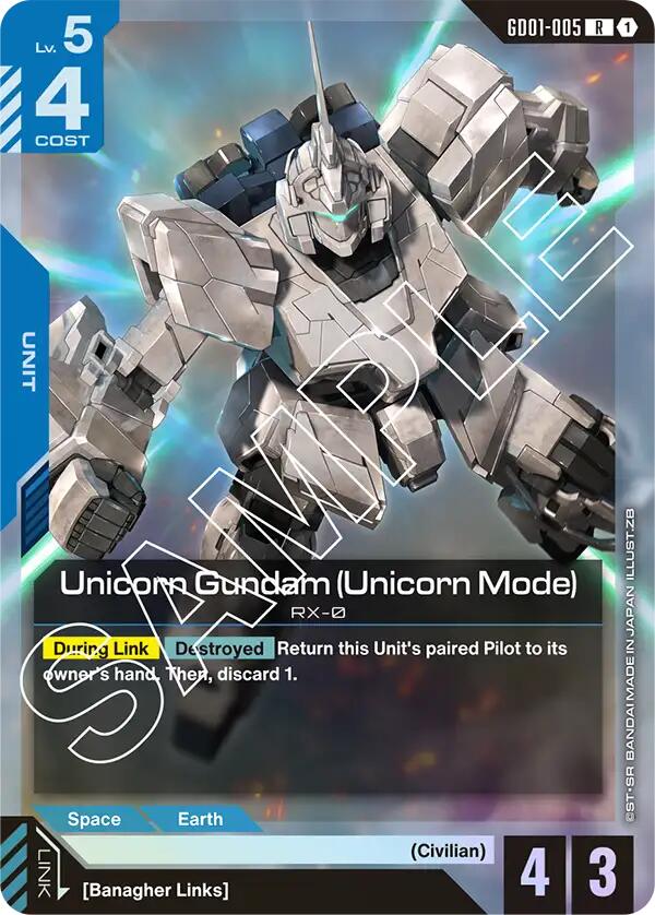 Unicorn Gundam (Unicorn Mode)
