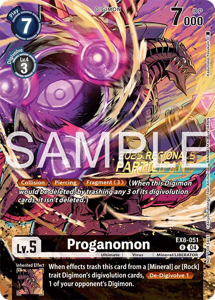 Proganomon [EX8-051] (Regionals 25-26 Season 2 Participant) [Chain of Liberation]