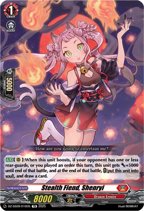 Stealth Fiend, Shenryi (DZ-SS09/010EN) [DZ-SS09: Zero Tendo Start Deck]