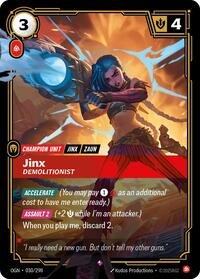 Jinx, Demolitionist