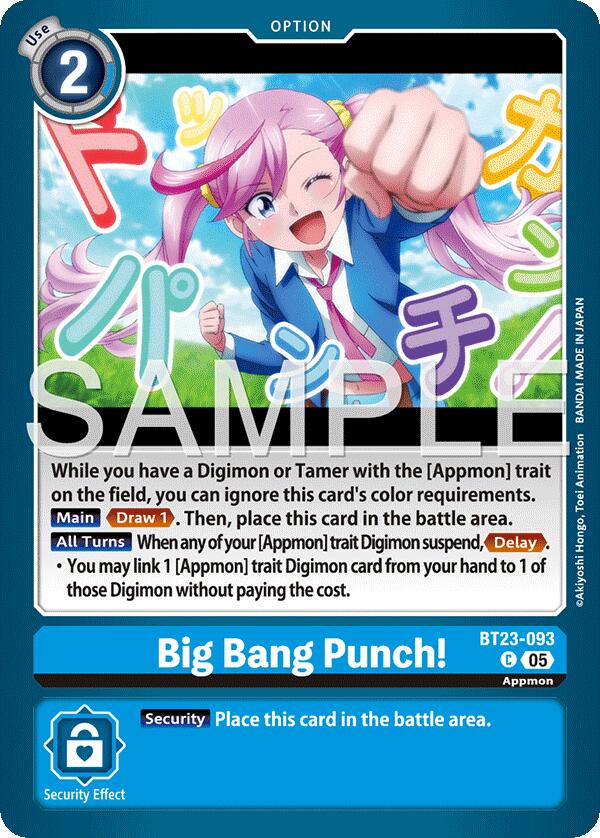 Big Bang Punch!