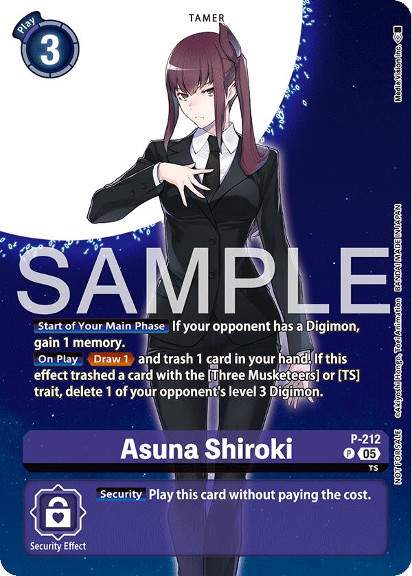 Asuna Shiroki (Hacker's Slumber Box Promotion Pack)