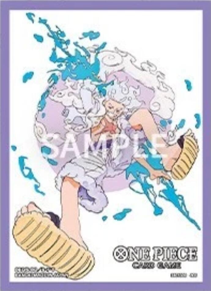 One Piece Card Game Official Sleeves: Assortment 12 - Monkey.D.Luffy (70-Pack)