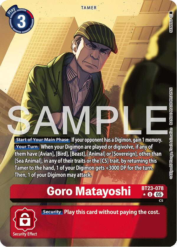 Goro Matayoshi (Alternate Art)