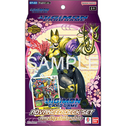 Digimon Card Game - Amethyst Mandala Advanced Starter Deck