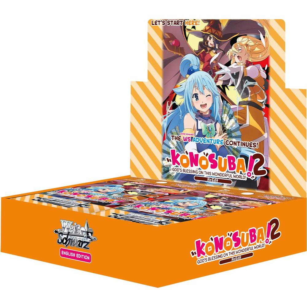 Weiss Schwarz: Konosuba God's Blessing on this Wonderful World Re: Edit Booster Display