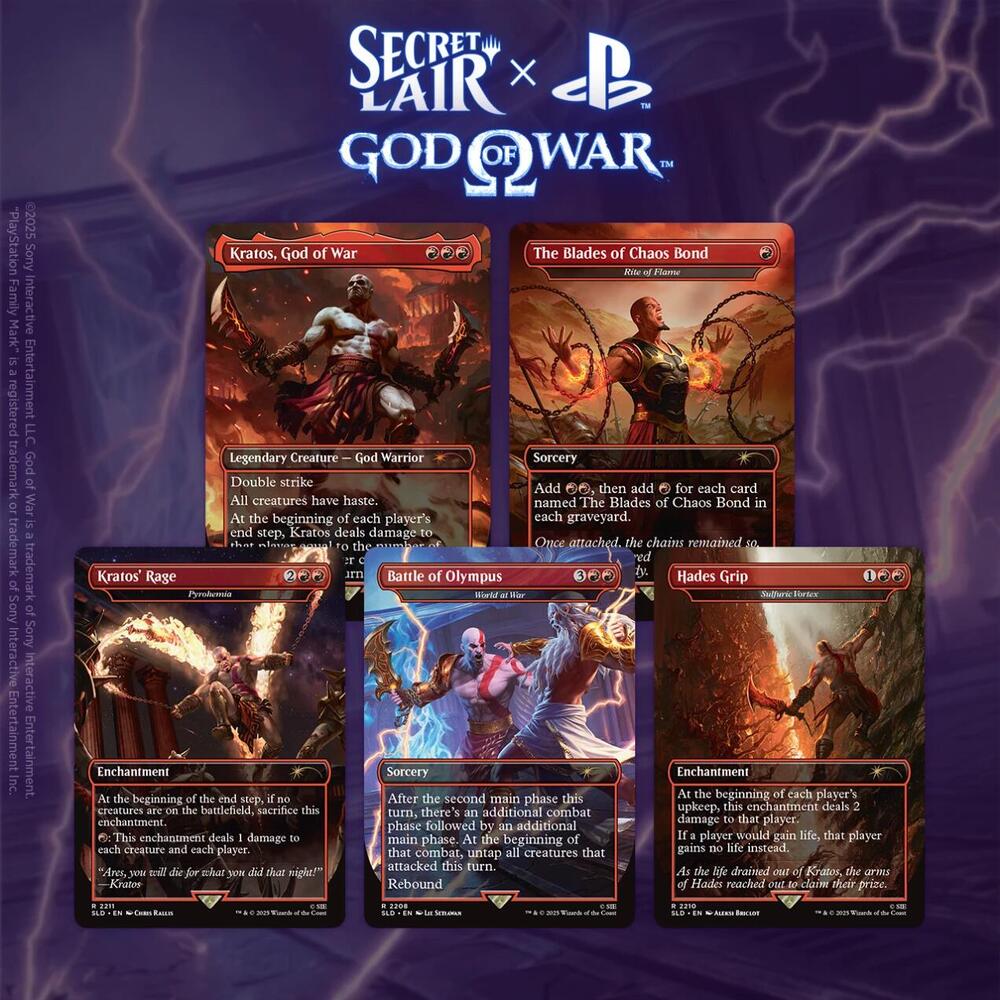 Secret Lair - Secret Lair x God of War: Greek