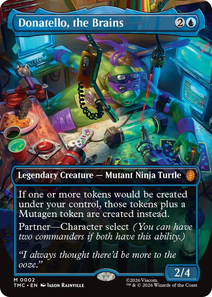 Donatello, the Brains (0002) (Borderless)