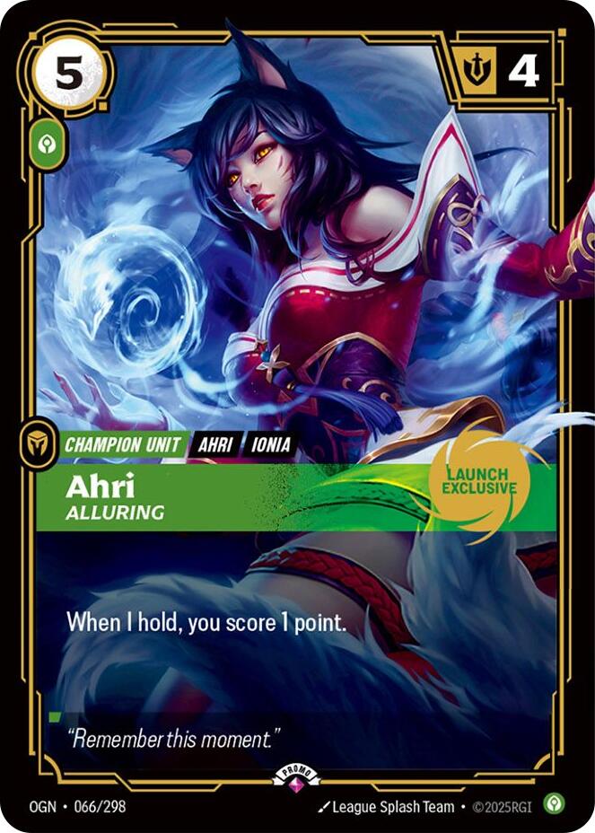 Ahri - Alluring (Launch Exclusive)