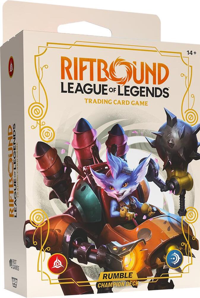 Riftbound TCG: League of Legends TCG Spiritforged Champion Deck: Rumble