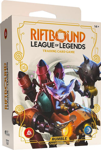 Riftbound TCG: League of Legends TCG Spiritforged Champion Deck: Rumble