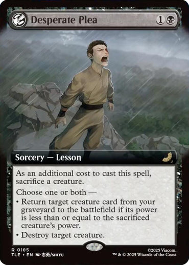 Desperate Plea (Extended Art)
