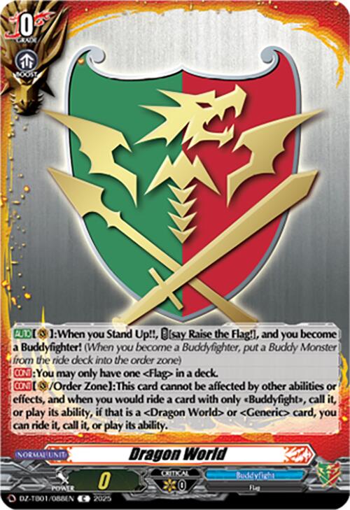 Dragon World (DZ-TB01/088EN) (DZ-TB01/088EN) [Future Card Buddyfight]