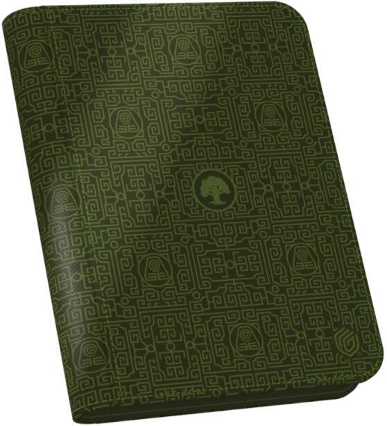 Magic: The Gathering Avatar: The Last Airbender Zipfolio 160 Xenoskin - Green Mana - Ultimate Guard Storage Albums (ULTIMATEGU)