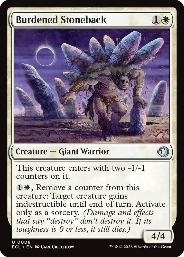 Burdened Stoneback