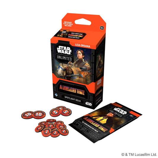 Star Wars Unlimited: A Lawless Time Leia Organa Spotlight Deck