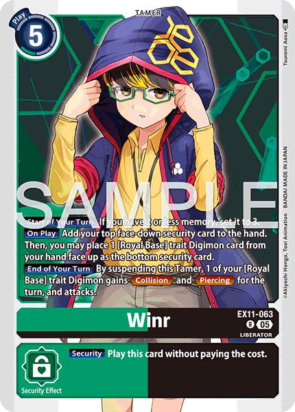 Winr [EX11-063] [Dawn of Liberator]
