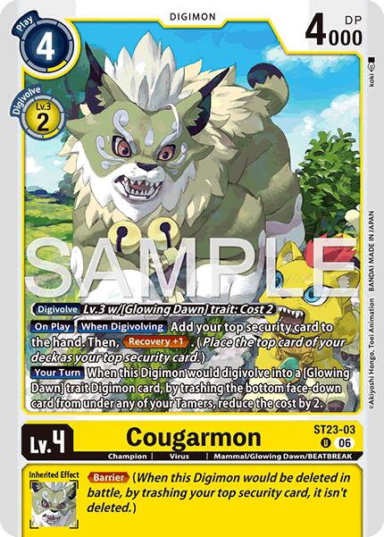 Cougarmon [ST23-03] [Starter Deck: Beatbreak]