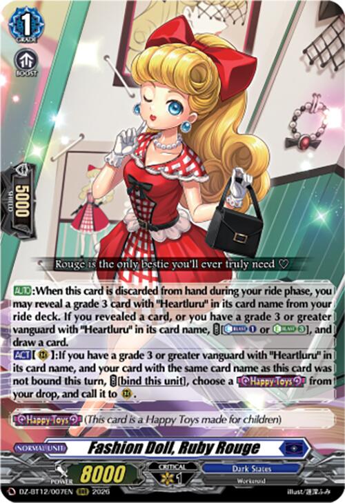 Fashion Doll, Ruby Rouge (DZ-BT12/007EN) [Chasm of Lost Souls]