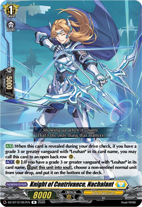 Knight of Contrivance, Nachalant (DZ-BT12/057EN) [Chasm of Lost Souls]
