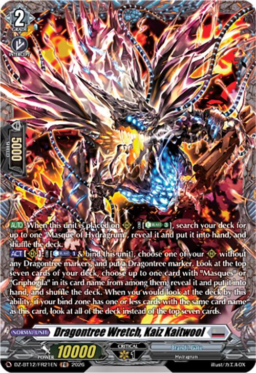 Dragontree Wretch, Kaiz Kaitwool (DZ-BT12/FR21EN) [Chasm of Lost Souls]