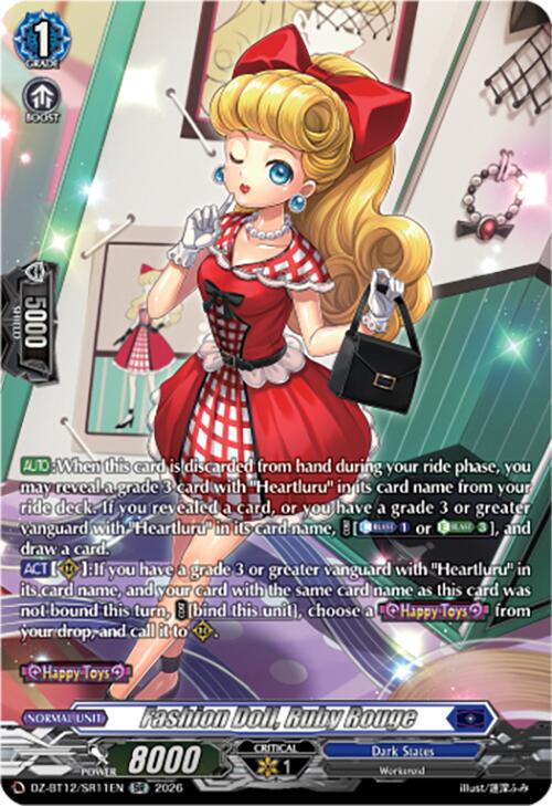 Fashion Doll, Ruby Rouge (DZ-BT12/SR11EN) [Chasm of Lost Souls]