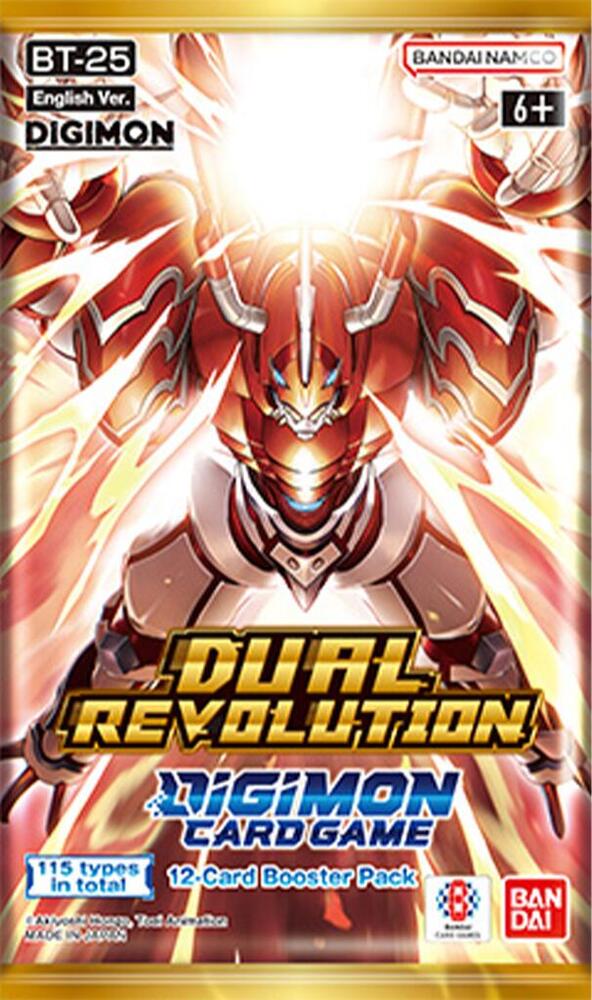Digimon Dual Revolution Booster Pack - Dual Revolution (BT-25)