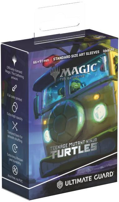 Magic: The Gathering: Teenage Mutant Ninja Turtles Art Sleeves - Turtle Van (100-Pack) - Ultimate Guard Card Sleeves