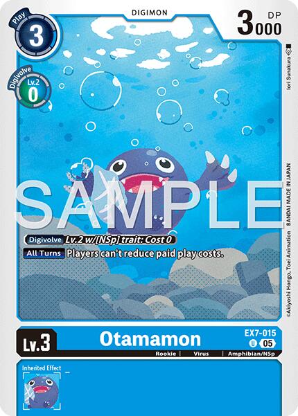 Otamamon [EX7-015] (Reprint) [Advanced Booster Digimon Generation]