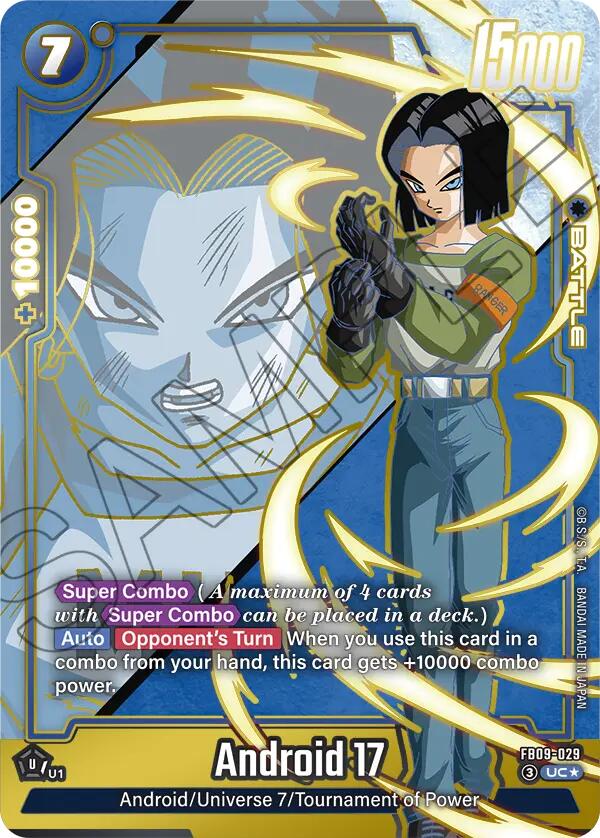 Android 17 - FB09-029 (Alternate Art)