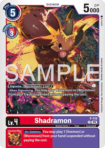 Shadramon [P-110] (Reprint) [Advanced Booster Digimon Generation]