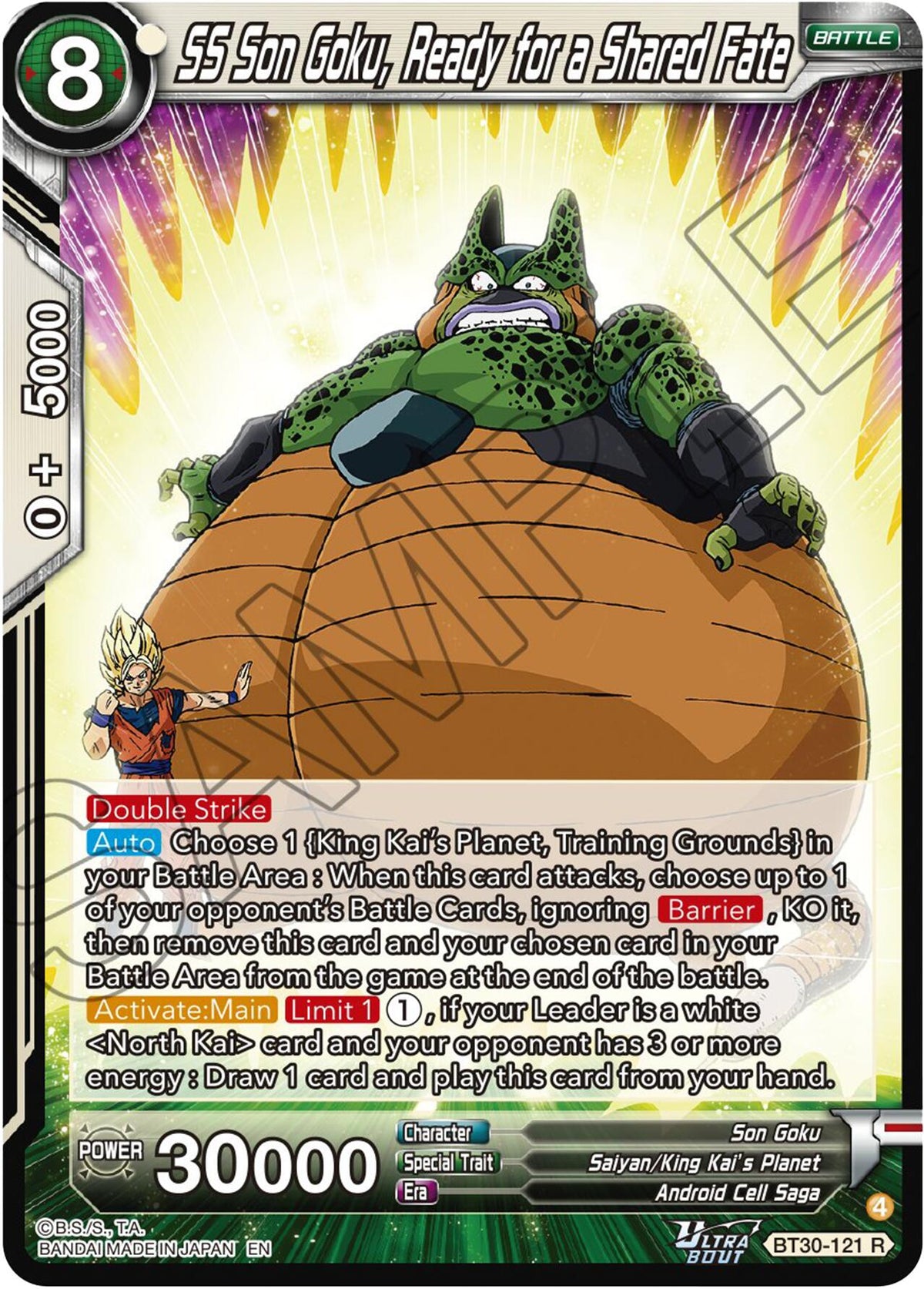SS Son Goku, Ready for a shared Fate (BT30-121) [Three Glorious Fighters]