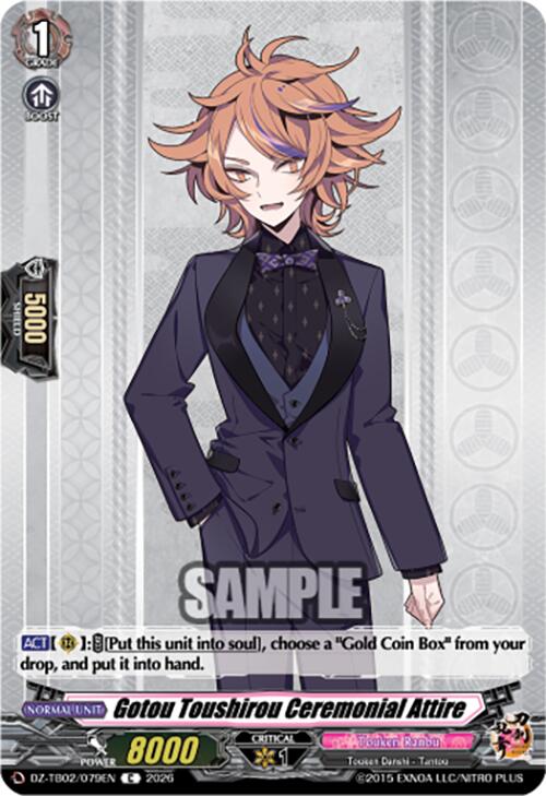 Gotou Toushirou Ceremonial Attire (DZ-TB02/079EN) [Touken Ranbu: ONLINE 2026]