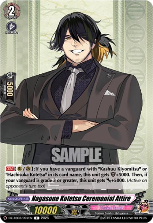 Nagasone Kotetsu Ceremonial Attire (DZ-TB02/097EN) [Touken Ranbu: ONLINE 2026]